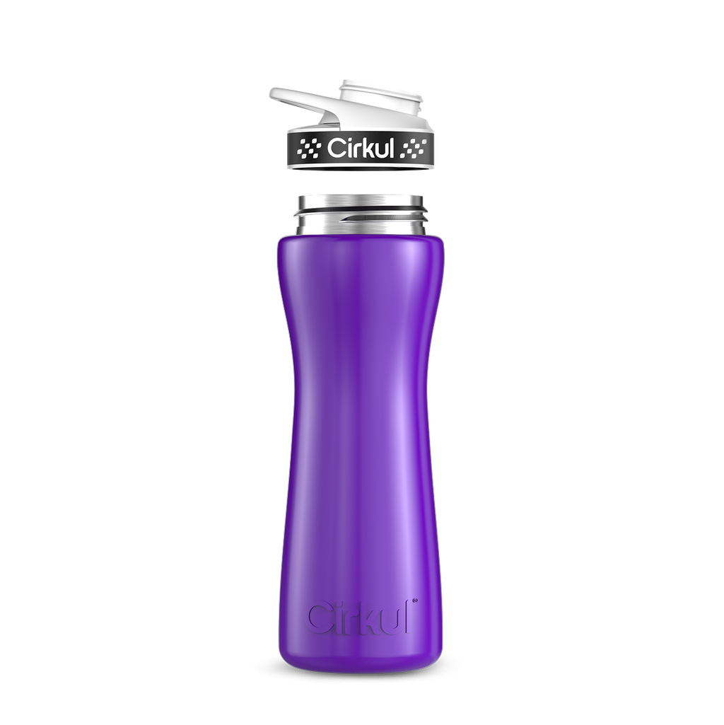 22oz. Stainless Steel Bottle & Comfort Grip Lid