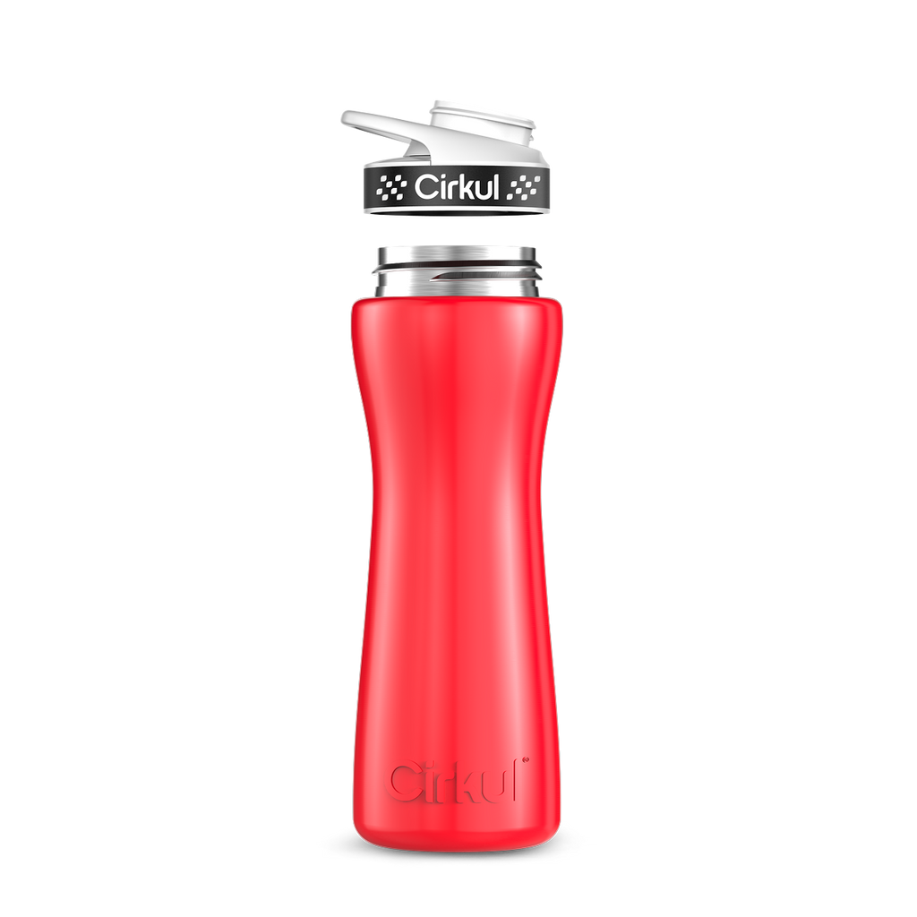 22oz. Stainless Steel Bottle & Comfort Grip Lid