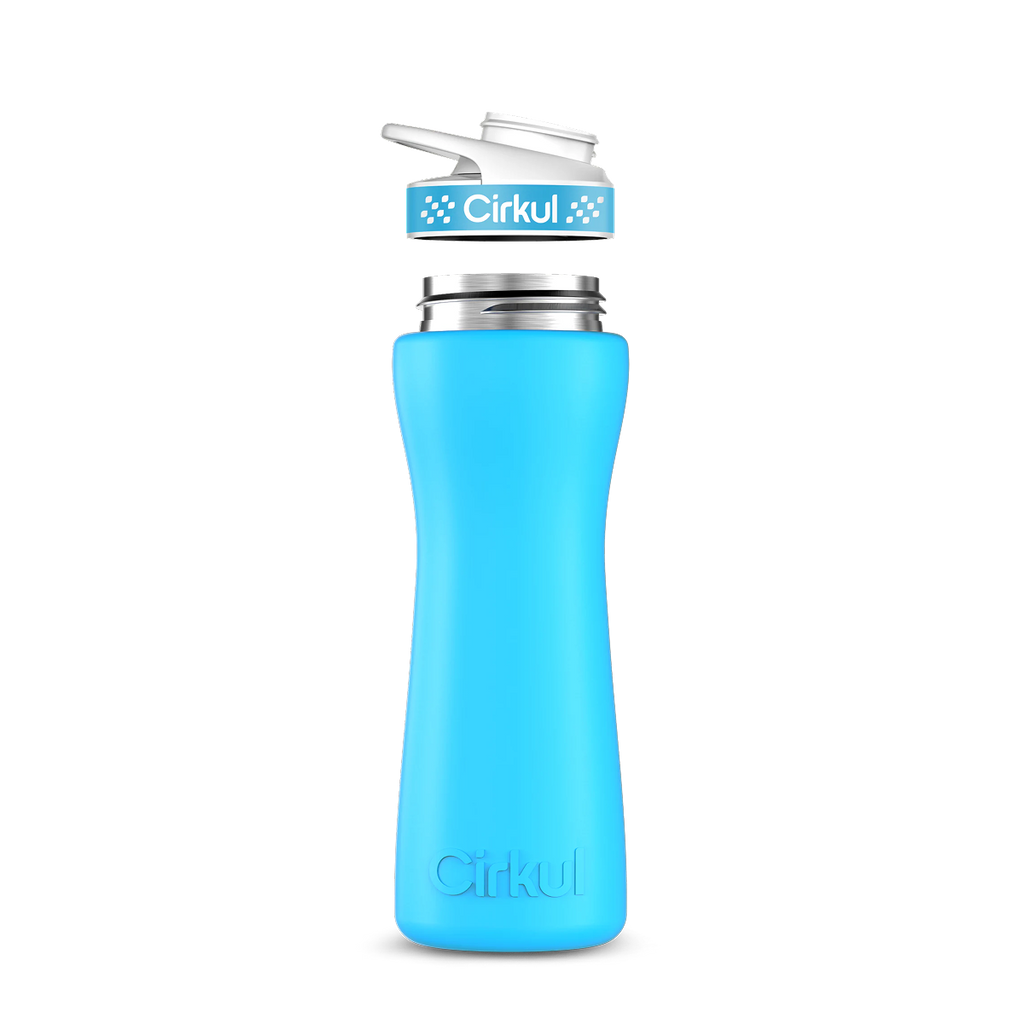 22oz. Stainless Steel Bottle & Comfort Grip Lid