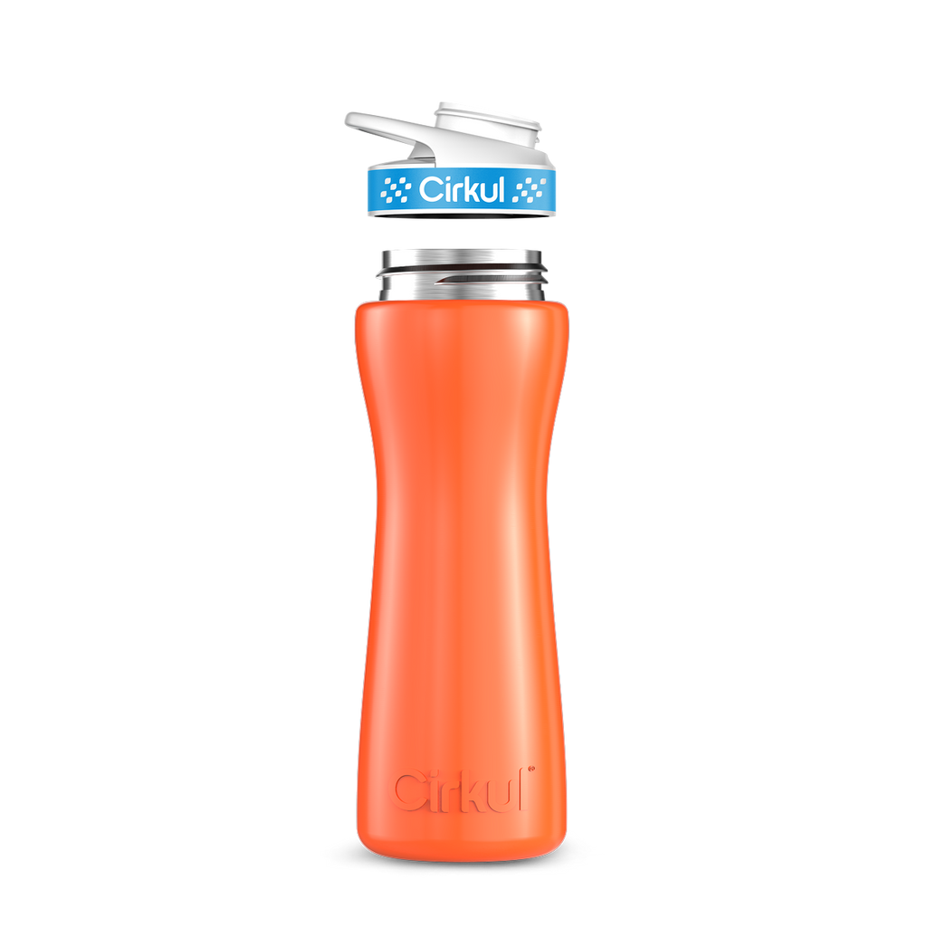 22oz. Stainless Steel Bottle & Comfort Grip Lid