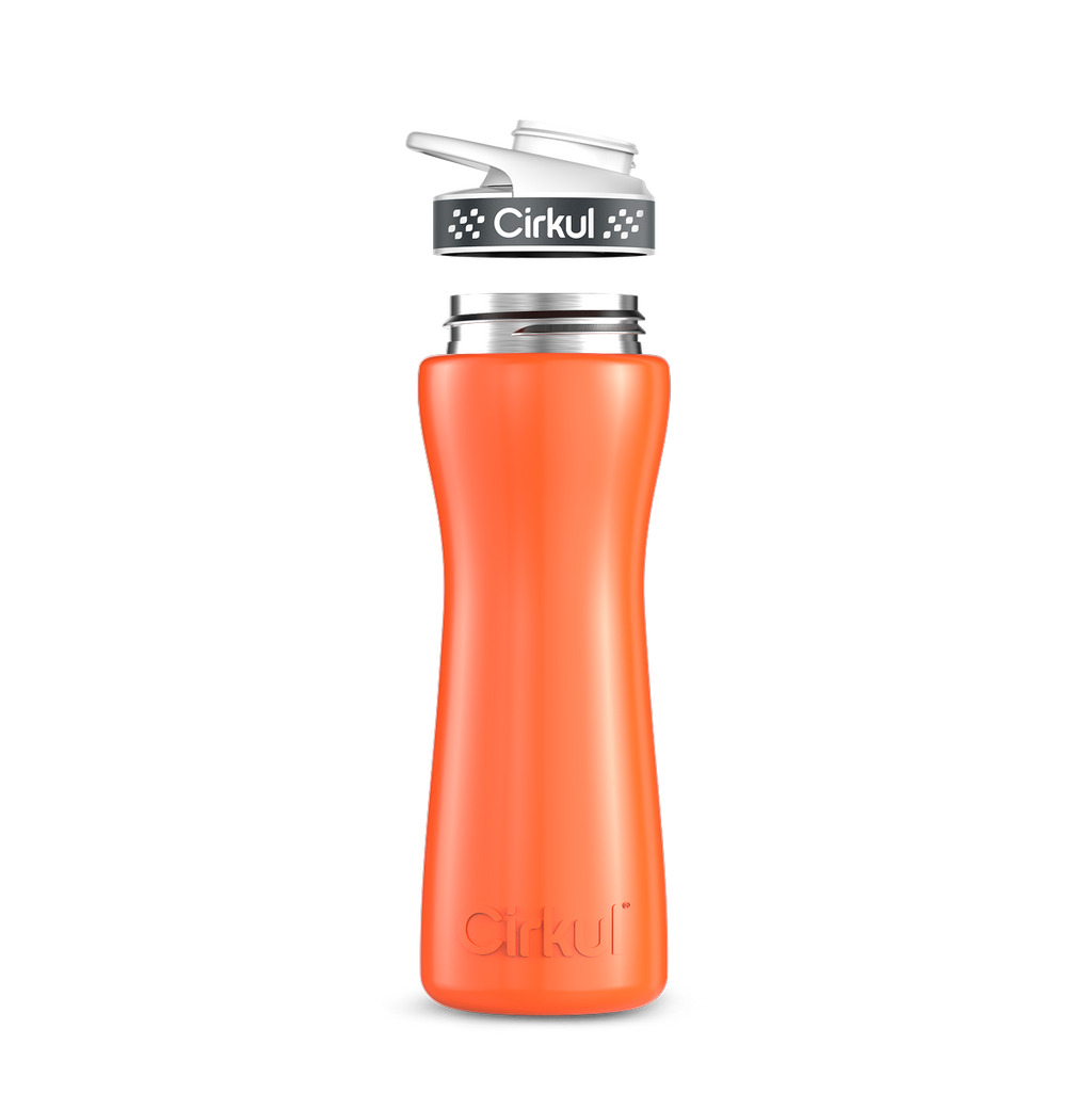 22oz. Stainless Steel Bottle & Comfort Grip Lid