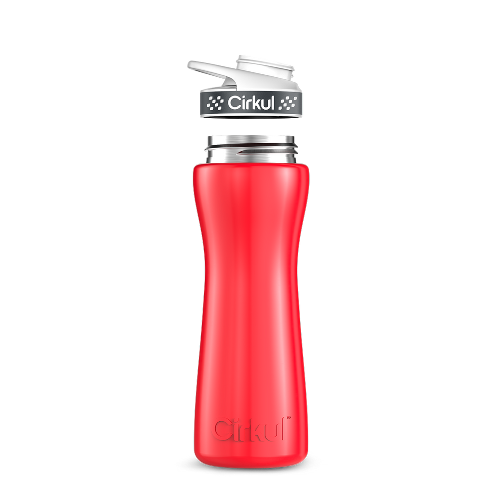 22oz. Stainless Steel Bottle & Comfort Grip Lid