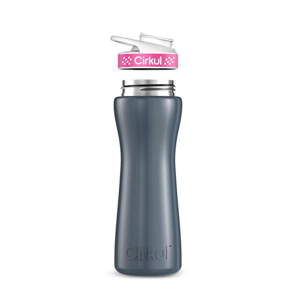 22oz. Stainless Steel Bottle & Comfort Grip Lid