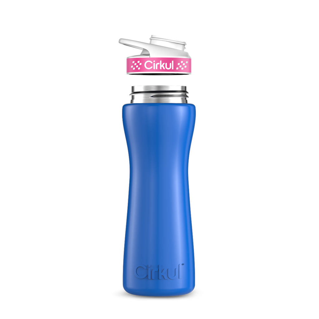 22oz. Stainless Steel Bottle & Comfort Grip Lid