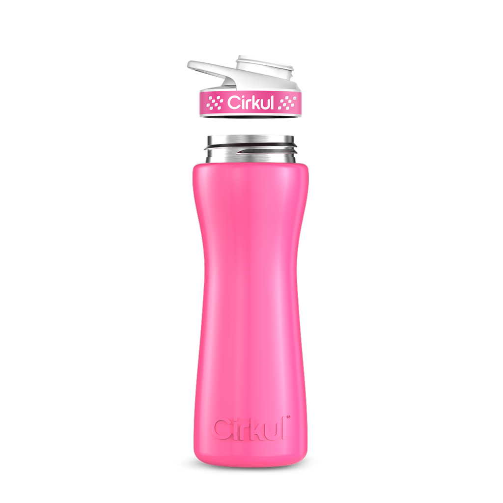 22oz. Stainless Steel Bottle & Comfort Grip Lid
