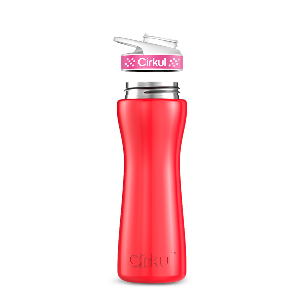 22oz. Stainless Steel Bottle & Comfort Grip Lid