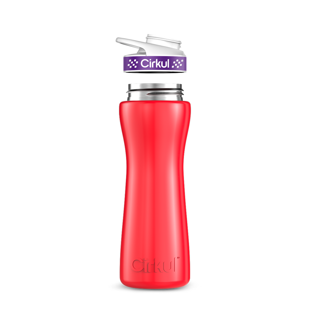 22oz. Stainless Steel Bottle & Comfort Grip Lid