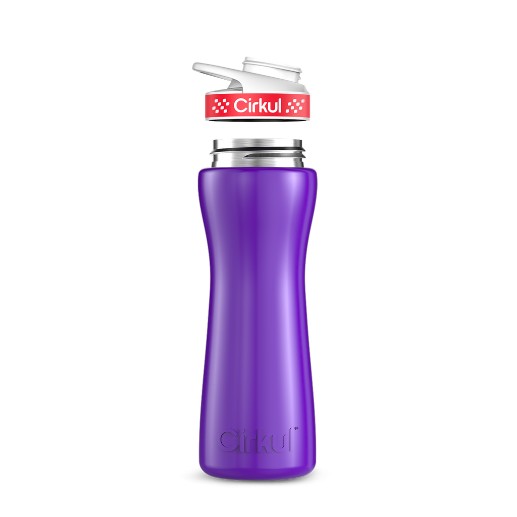 22oz. Stainless Steel Bottle & Comfort Grip Lid